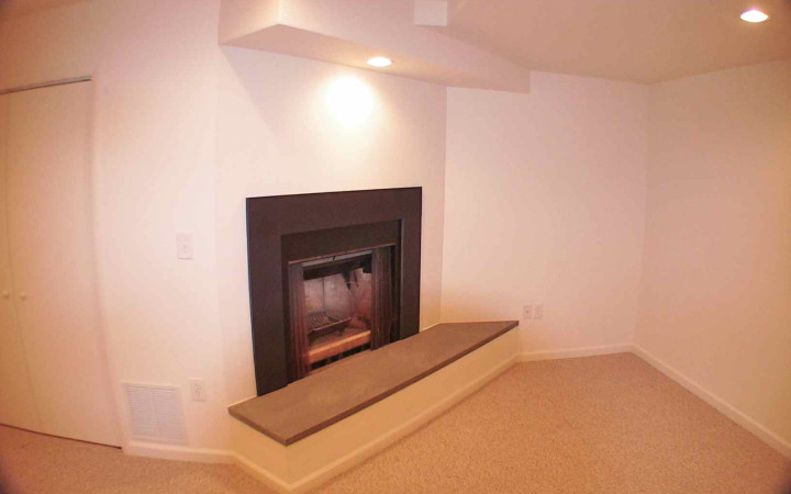 Basement Fireplace